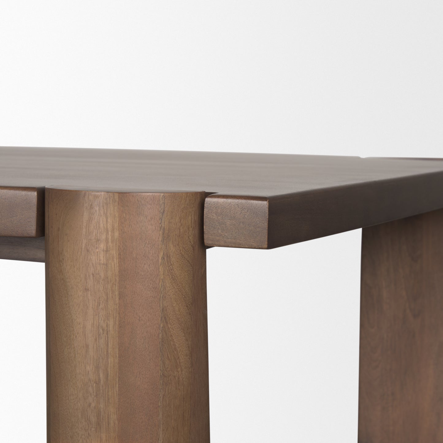 Tammar Dining Table Medium Brown | Wood - dining-table