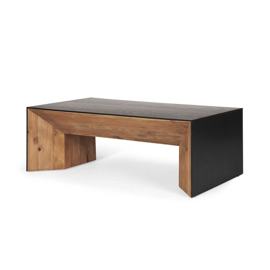 Tabor Coffee Table Recycled Pine | Black Oak - coffee-tables