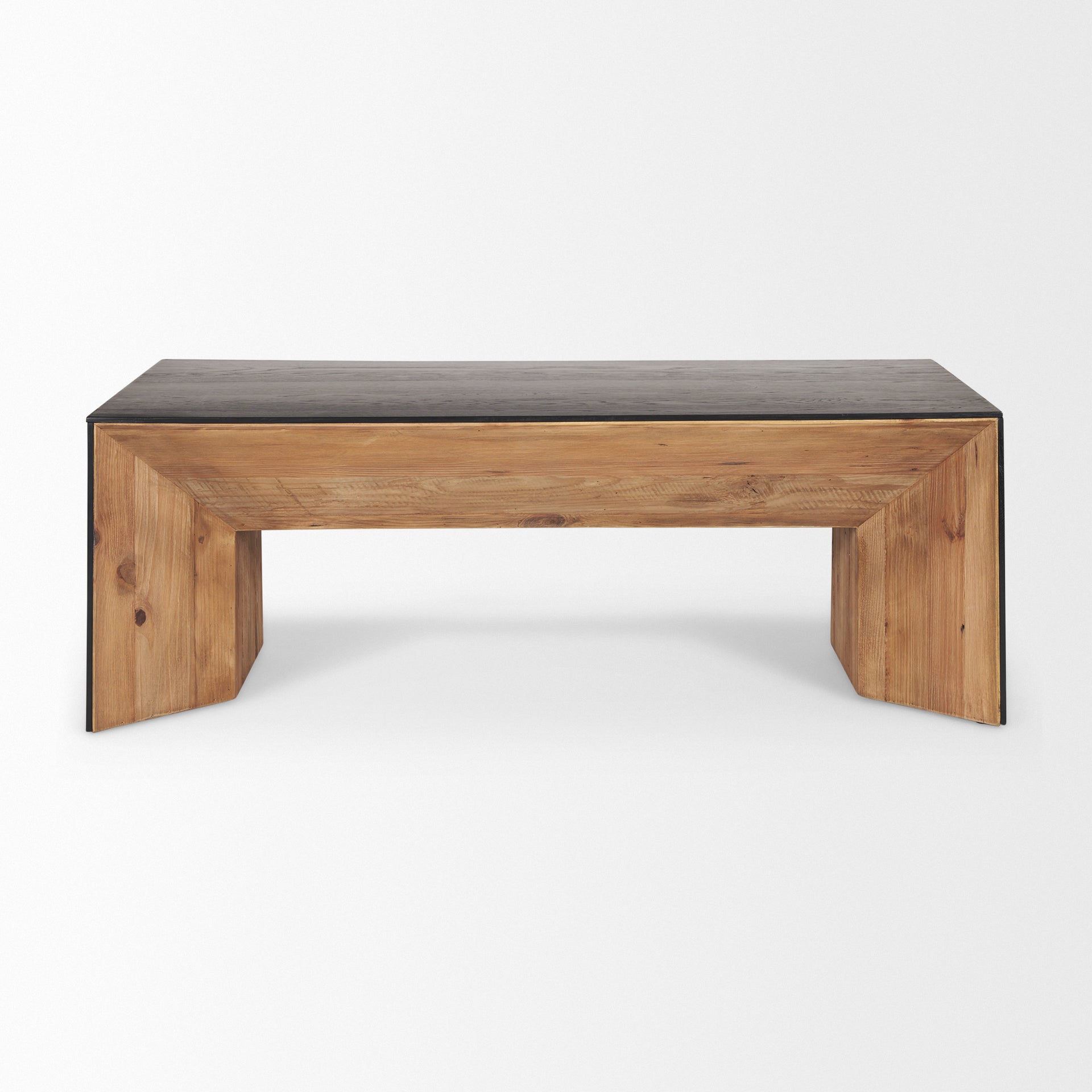 Tabor Coffee Table Recycled Pine | Black Oak - coffee-tables