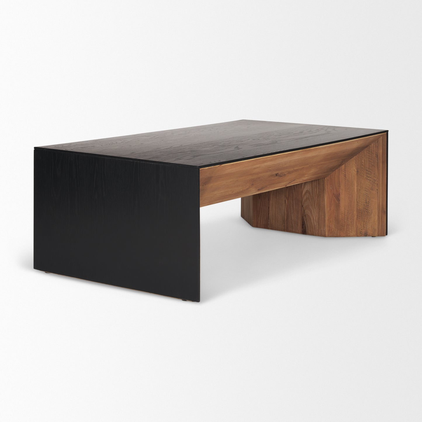 Tabor Coffee Table Recycled Pine | Black Oak - coffee-tables