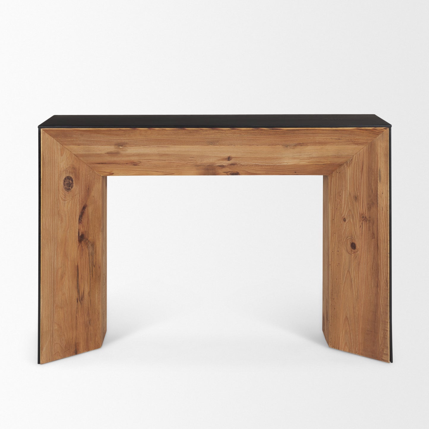 Tabor Console Table Recycled Pine | Black Oak - console-tables