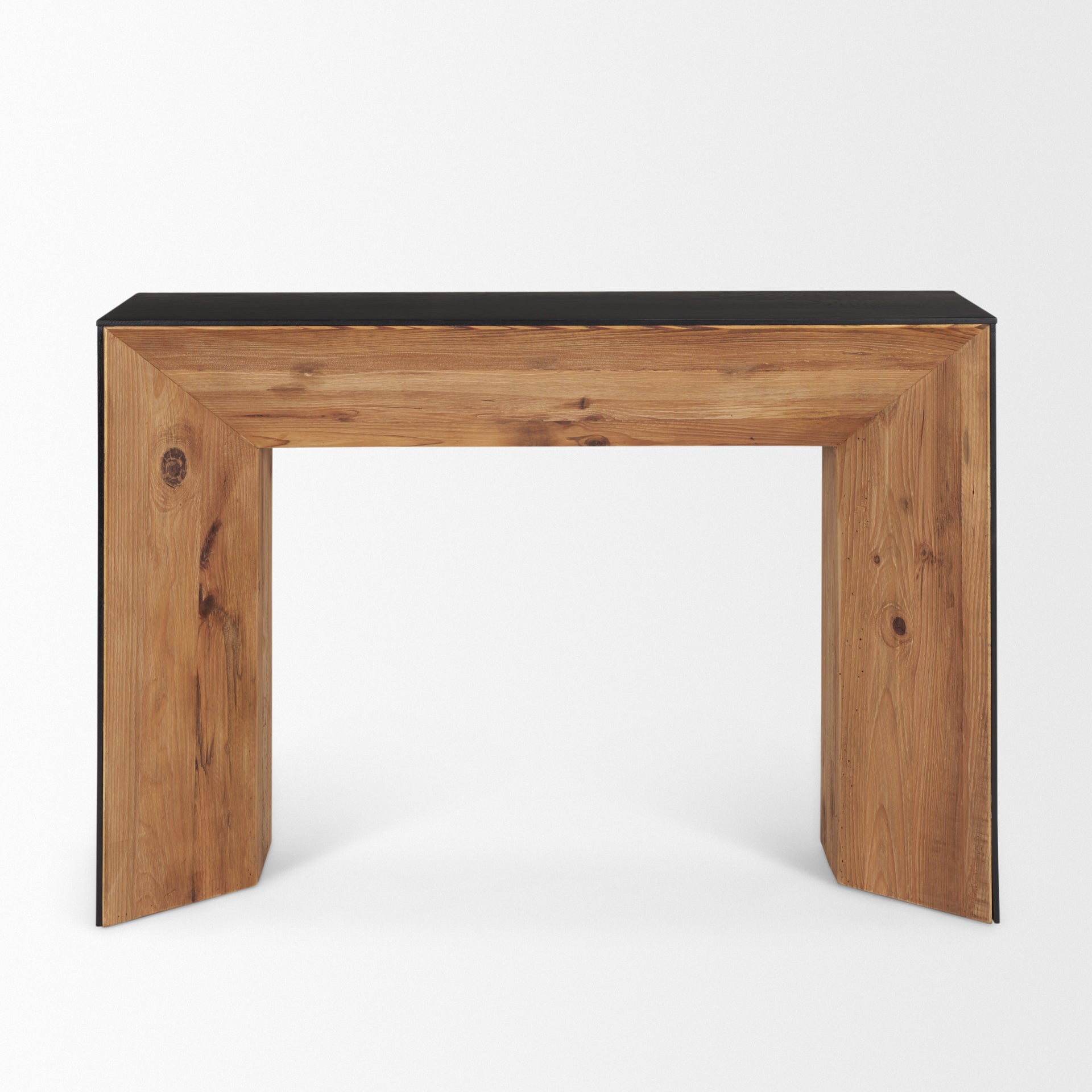 Tabor Console Table Recycled Pine | Black Oak - console-tables