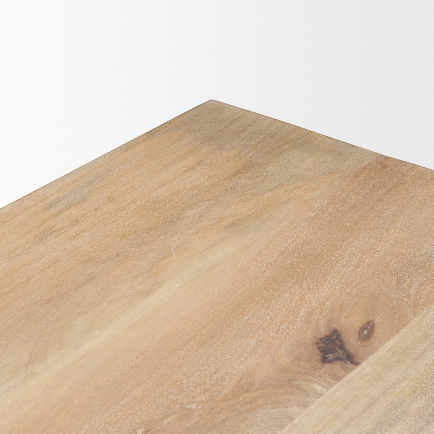 Shivon Dining Table Mango Wood | Travertine | 84"