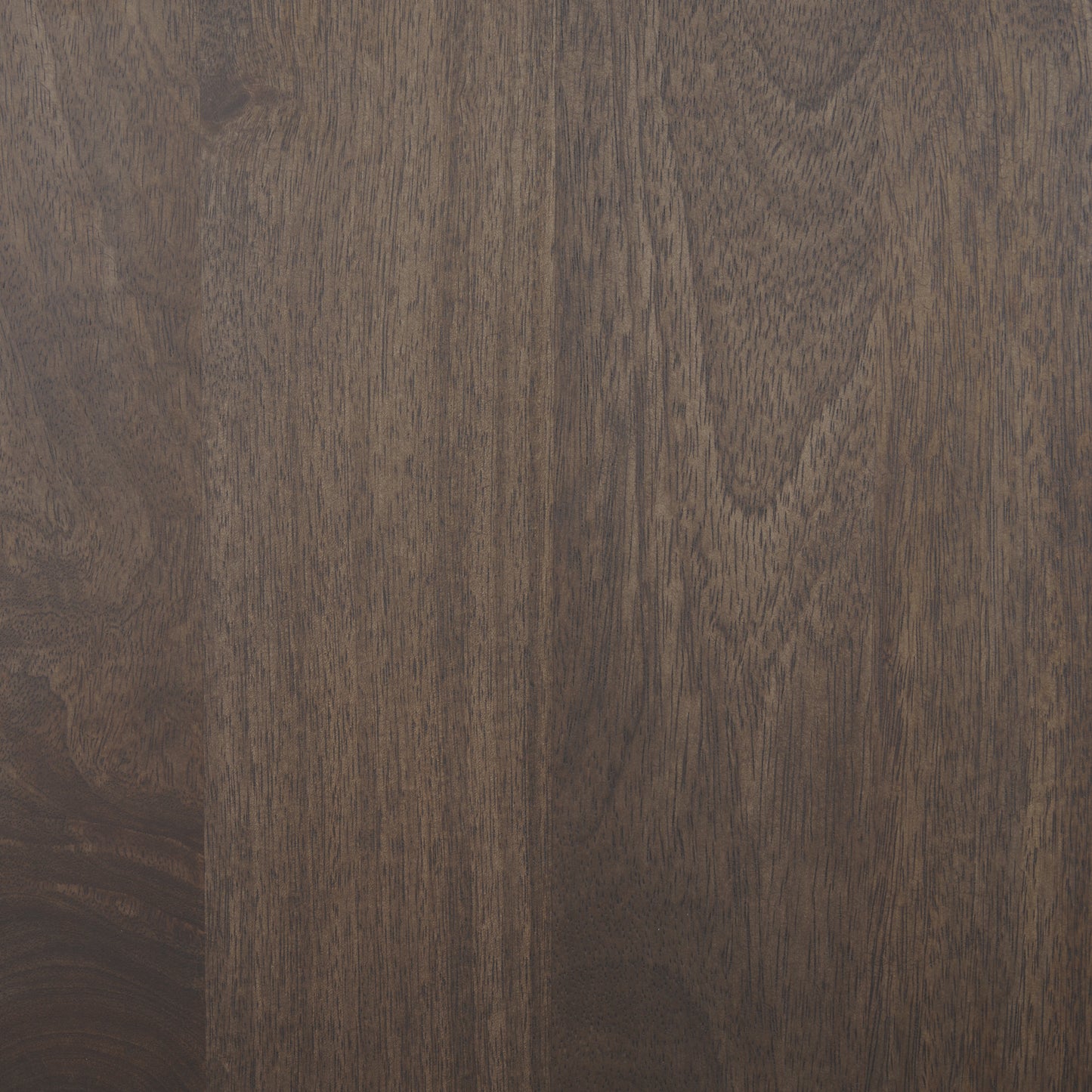 Wallen Solid Dark Brown Wood Curio Cabinet