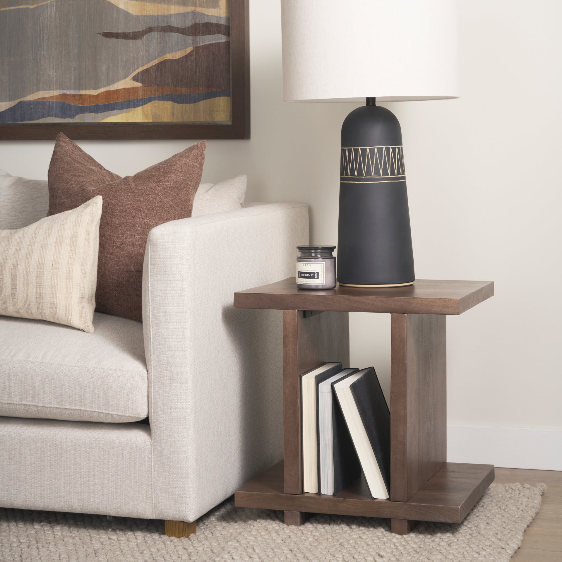 Nohr Accent Table Medium Brown - end-and-side-tables