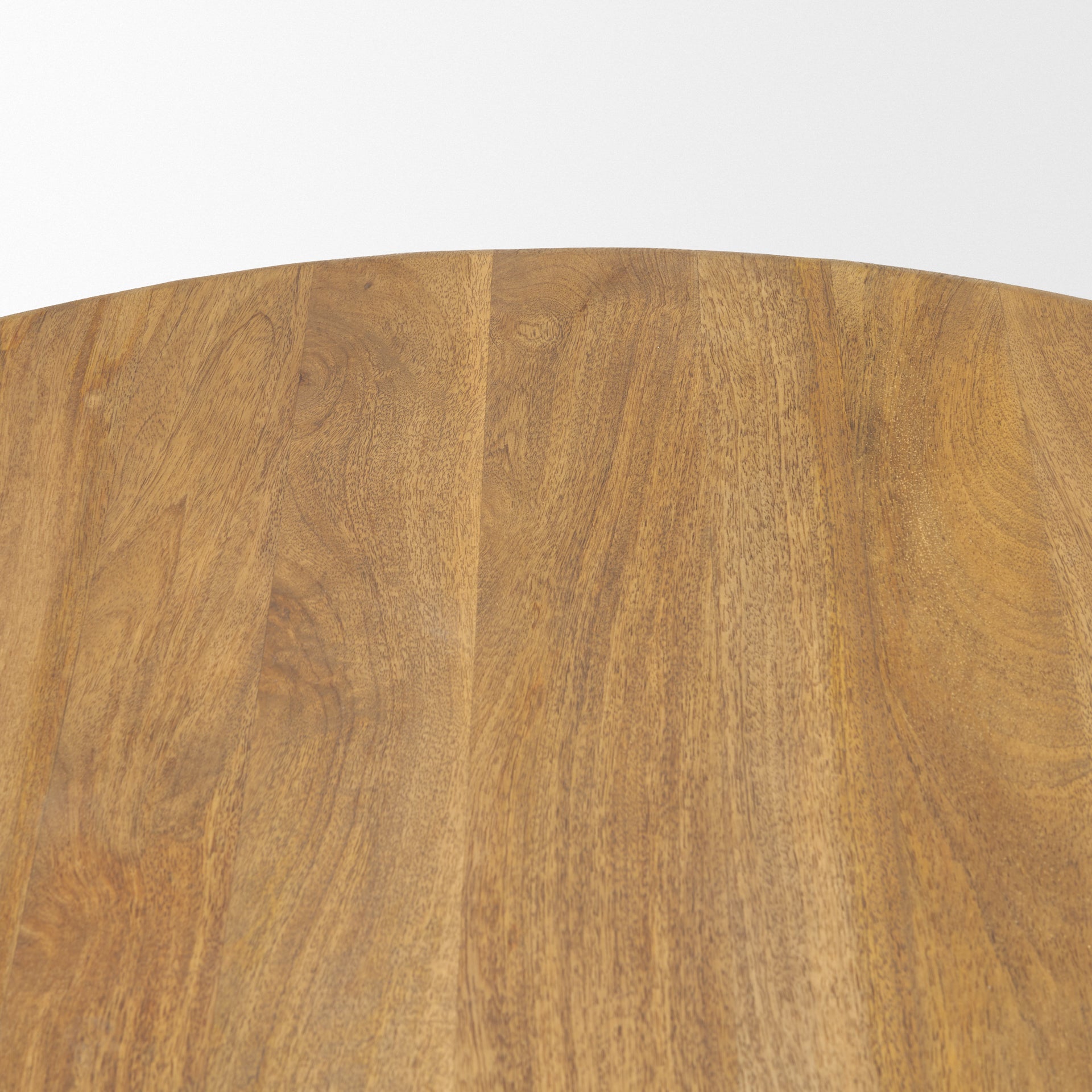 Shima Round Coffee Table Light Brown Wood - coffee-tables