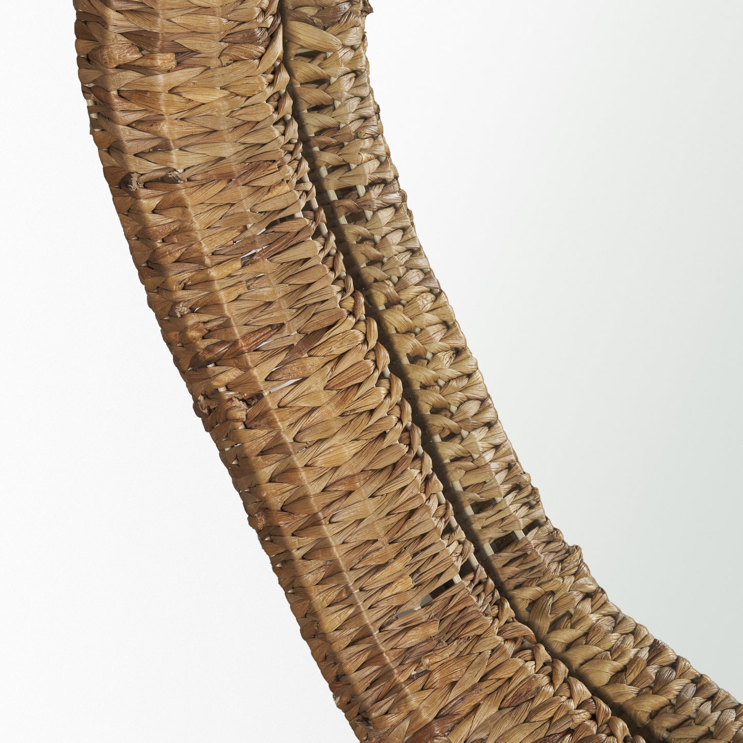 Warrick 42" Woven Water Hyacinth Mirror