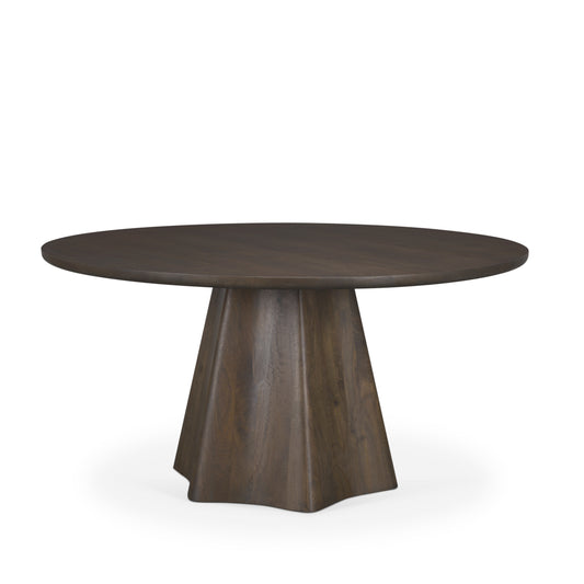 Jovani Dining Table Dark Brown | Wood | 60’’ - dining-table