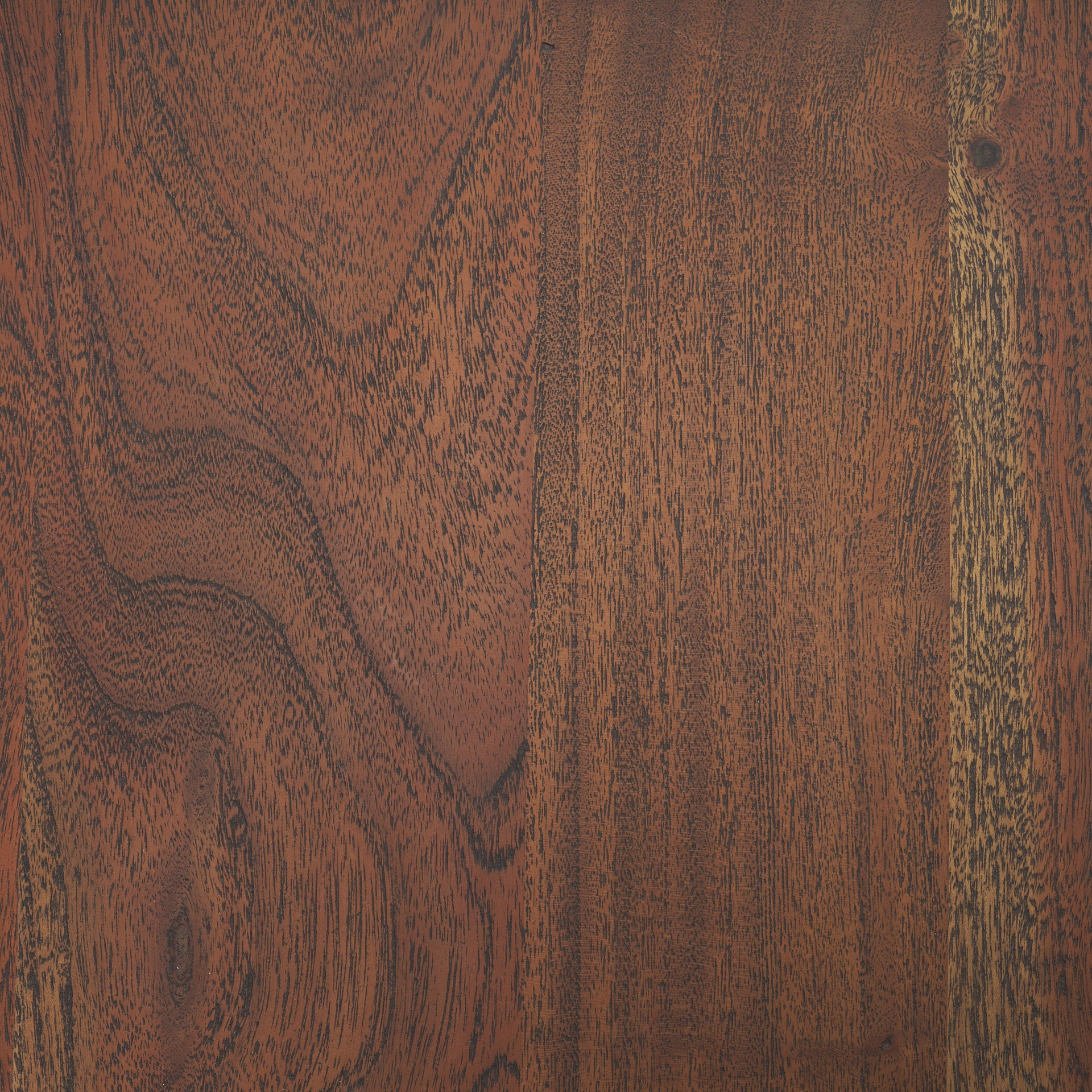 Sonel Pedestal Medium Dark Brown Acacia Wood Foyer Table