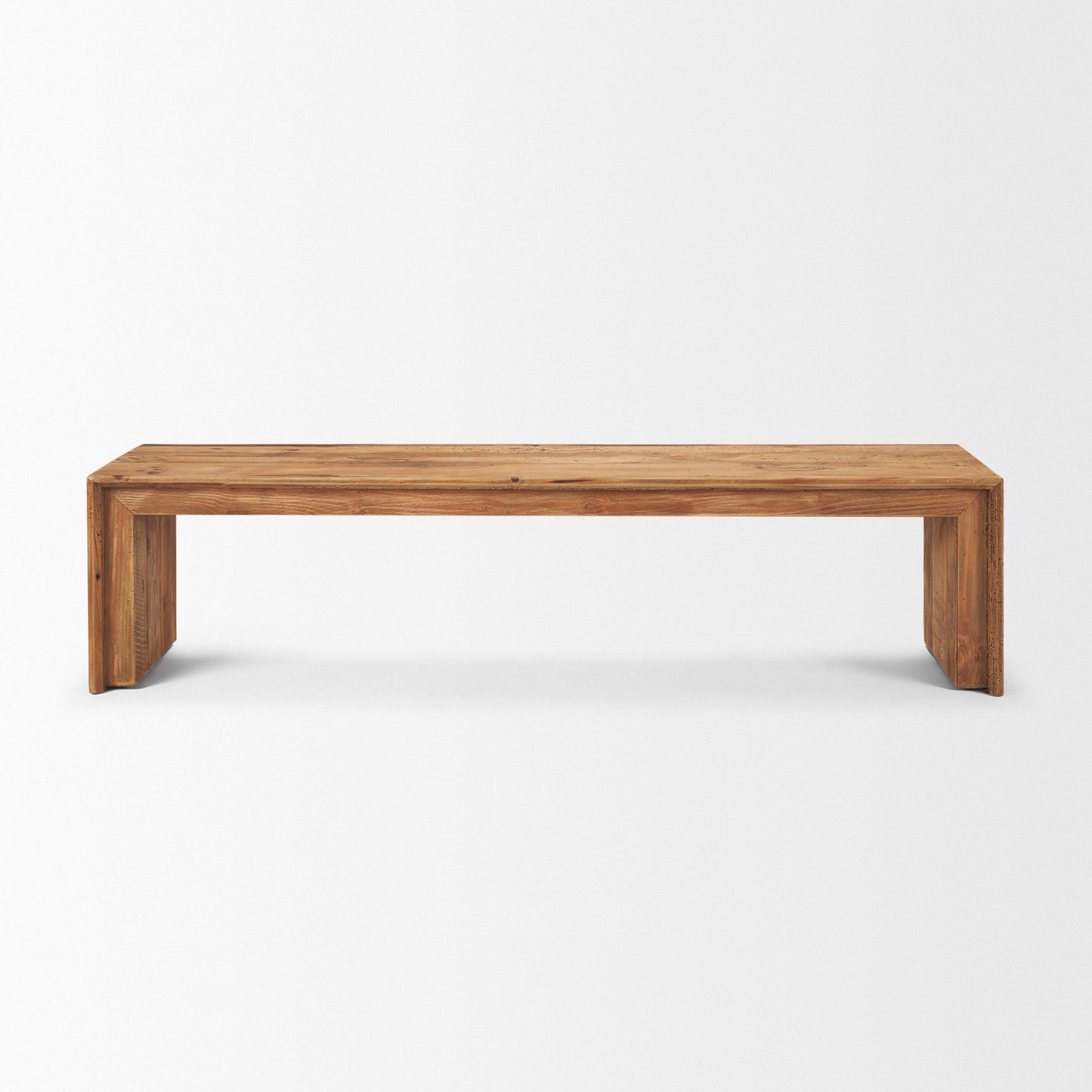 Tahira Rectangular Recycled Wooden Bench