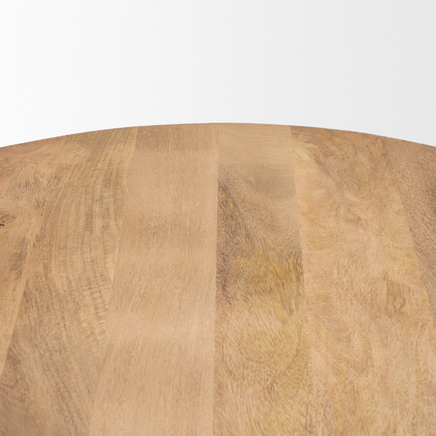 Soma 48" Light Brown Mango Wood Round Dining Table