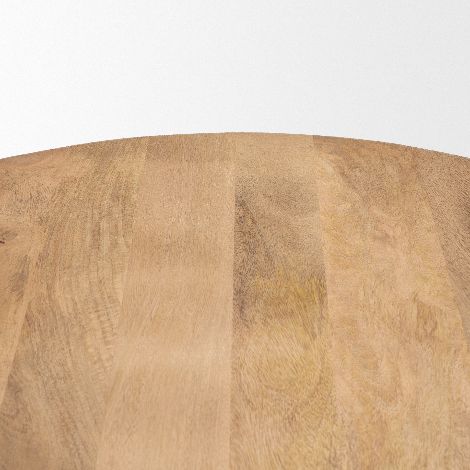 Soma 48" Light Brown Mango Wood Round Dining Table