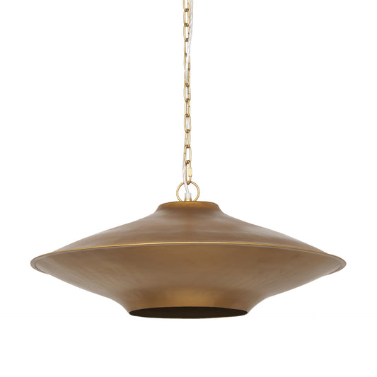 Titus Pendant Brass Finish | Metal