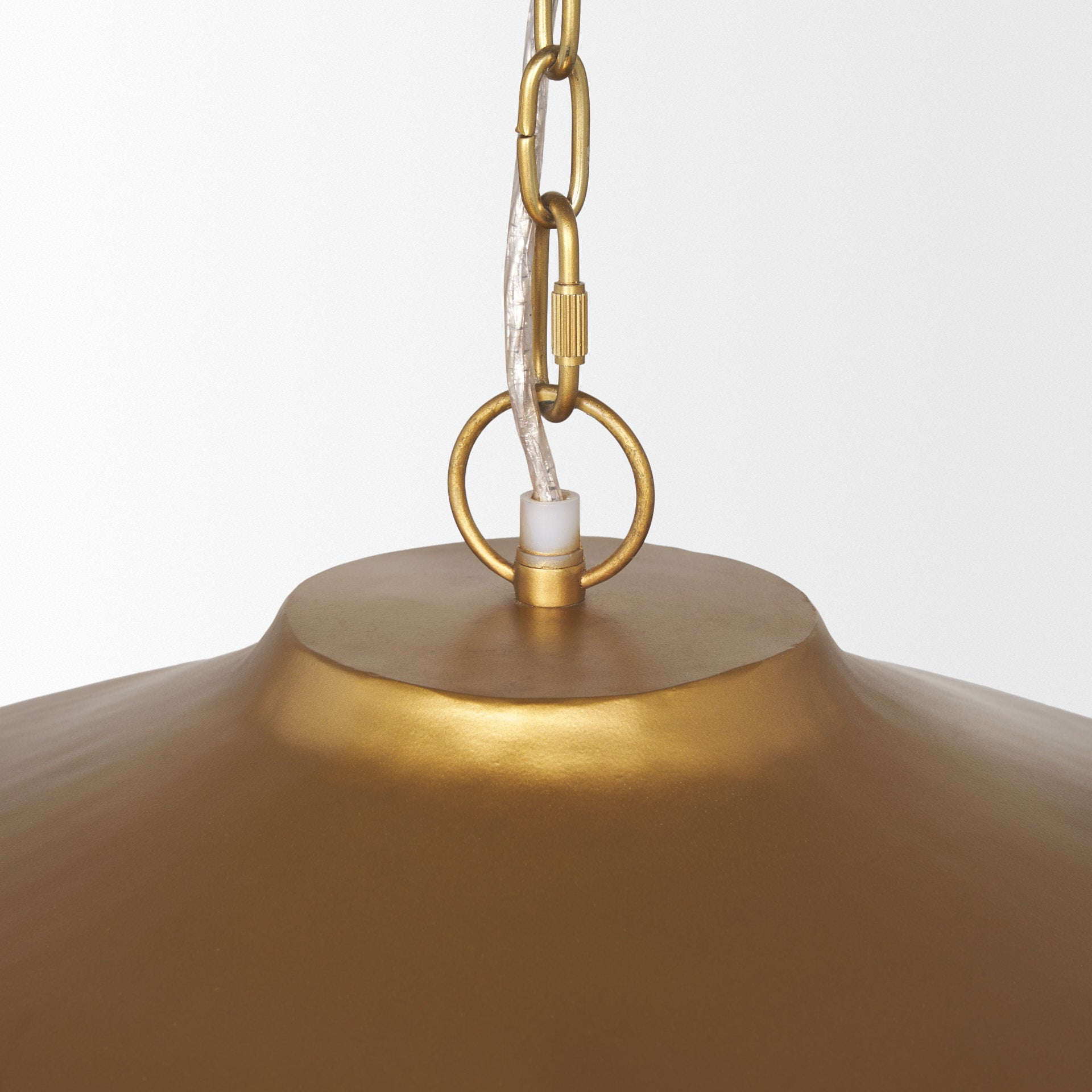 Titus Pendant Brass Finish | Metal - pendant-light