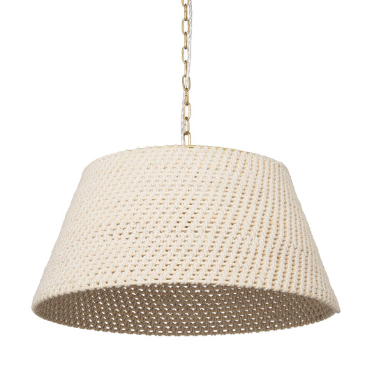 Tosha Pendant Cotton Rope | Drum Shade