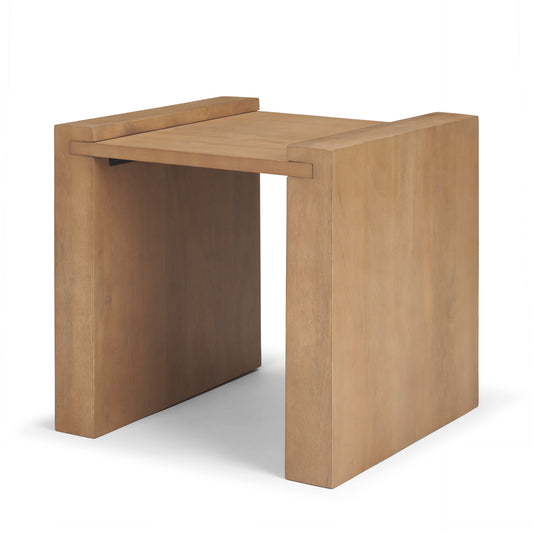 Wesson Accent Table Light Brown Wood - accent-tables