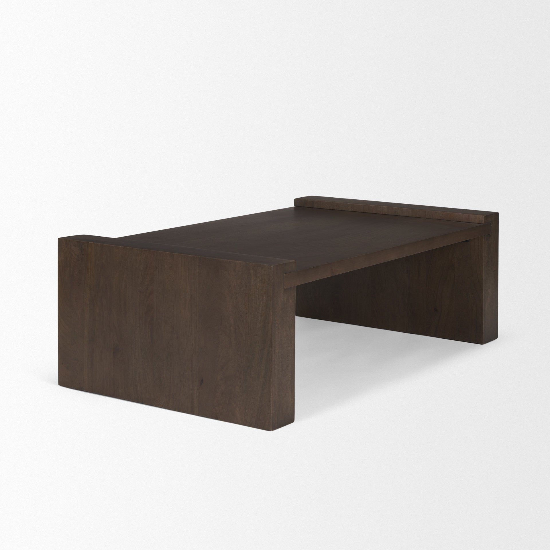 Wesson Coffee Table Dark Brown Wood - coffee-tables