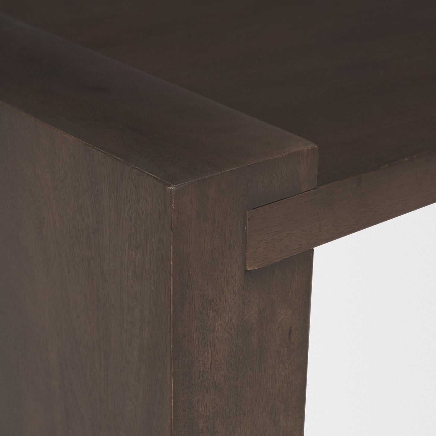 Wesson Coffee Table Dark Brown Wood - coffee-tables