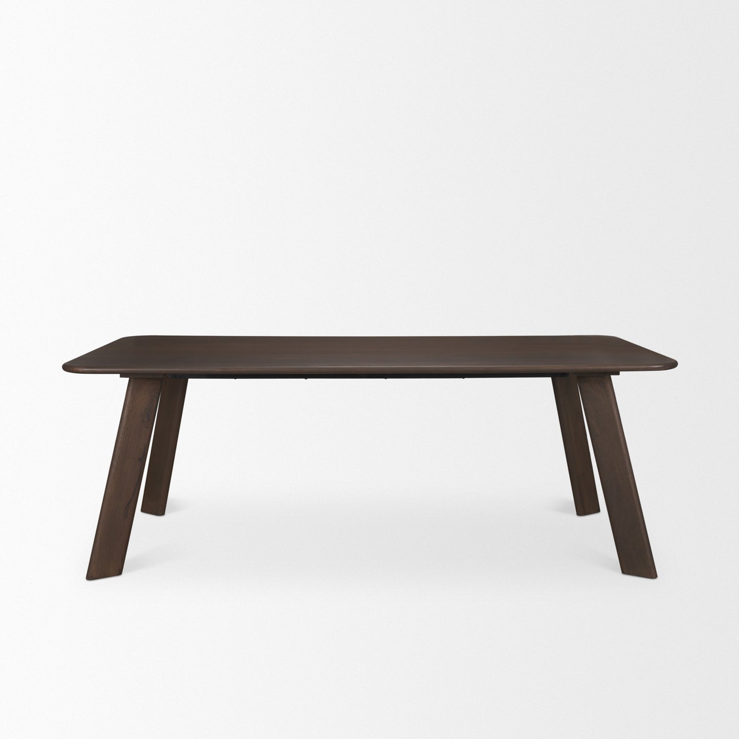 Welborn Dining Table Medium Dark Brown | 84’’ | Wood - dining-table