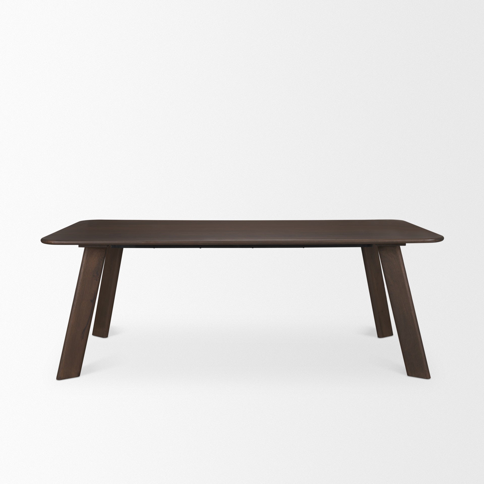 Welborn Dining Table Medium Dark Brown | 84’’ | Wood - dining-table