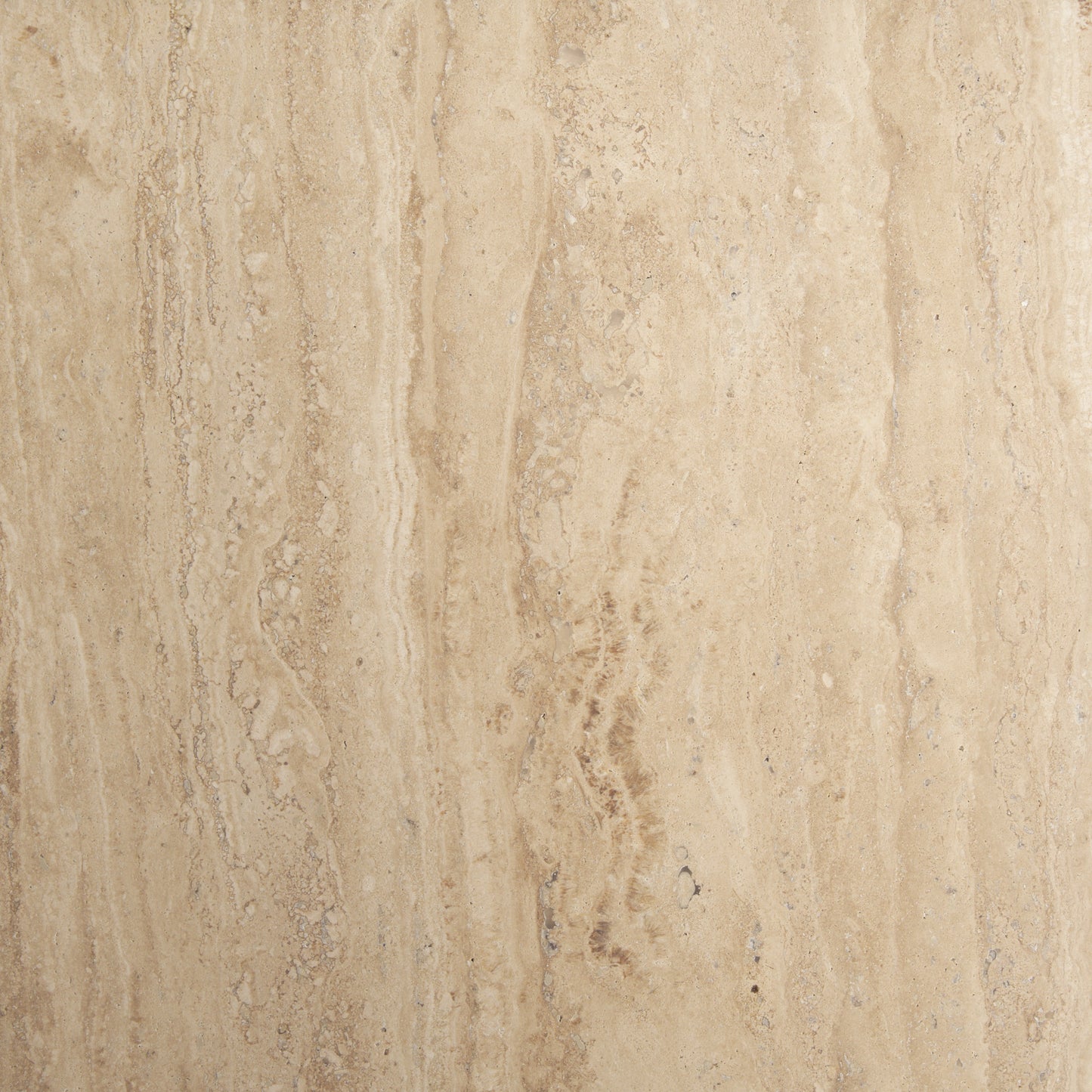 Wade Travertine Marble w/ Matte Black Metal Coffee Tables