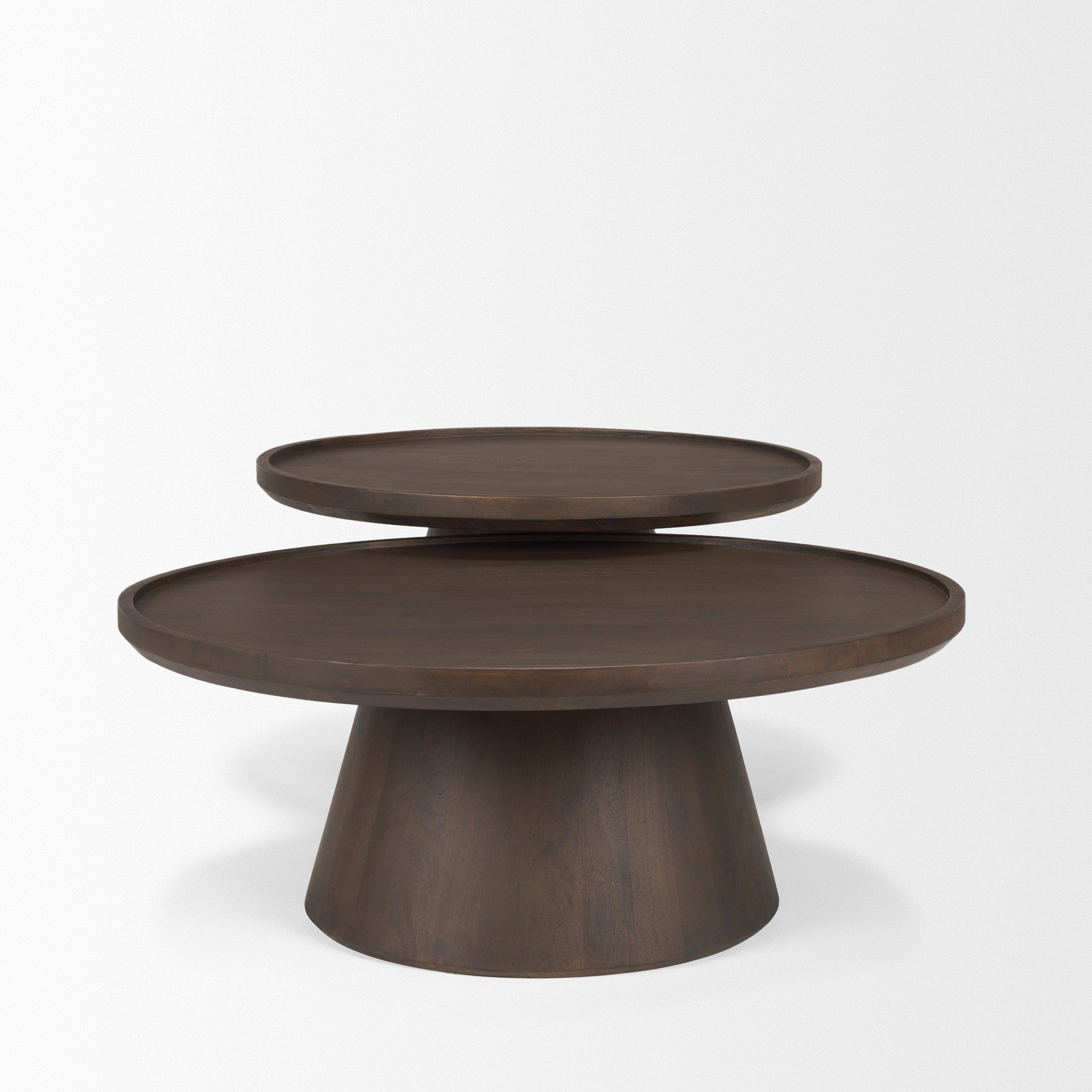 Takoda Coffee Table Dark Brown | Wood - coffee-tables
