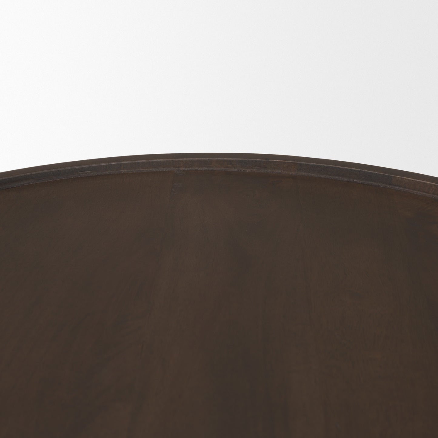 Takoda Dark Brown Wood Tapered Drum Nesting Coffee Tables