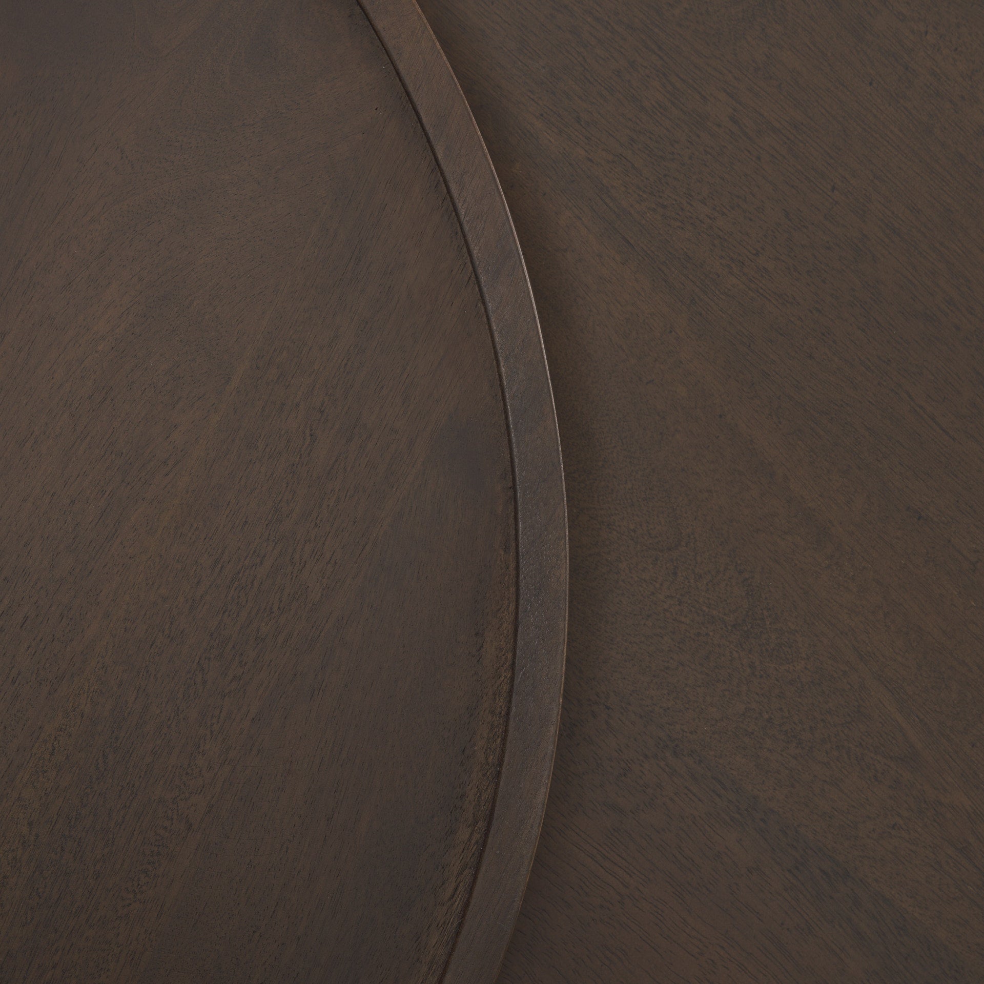 Takoda Dark Brown Wood Tapered Drum Nesting Coffee Tables