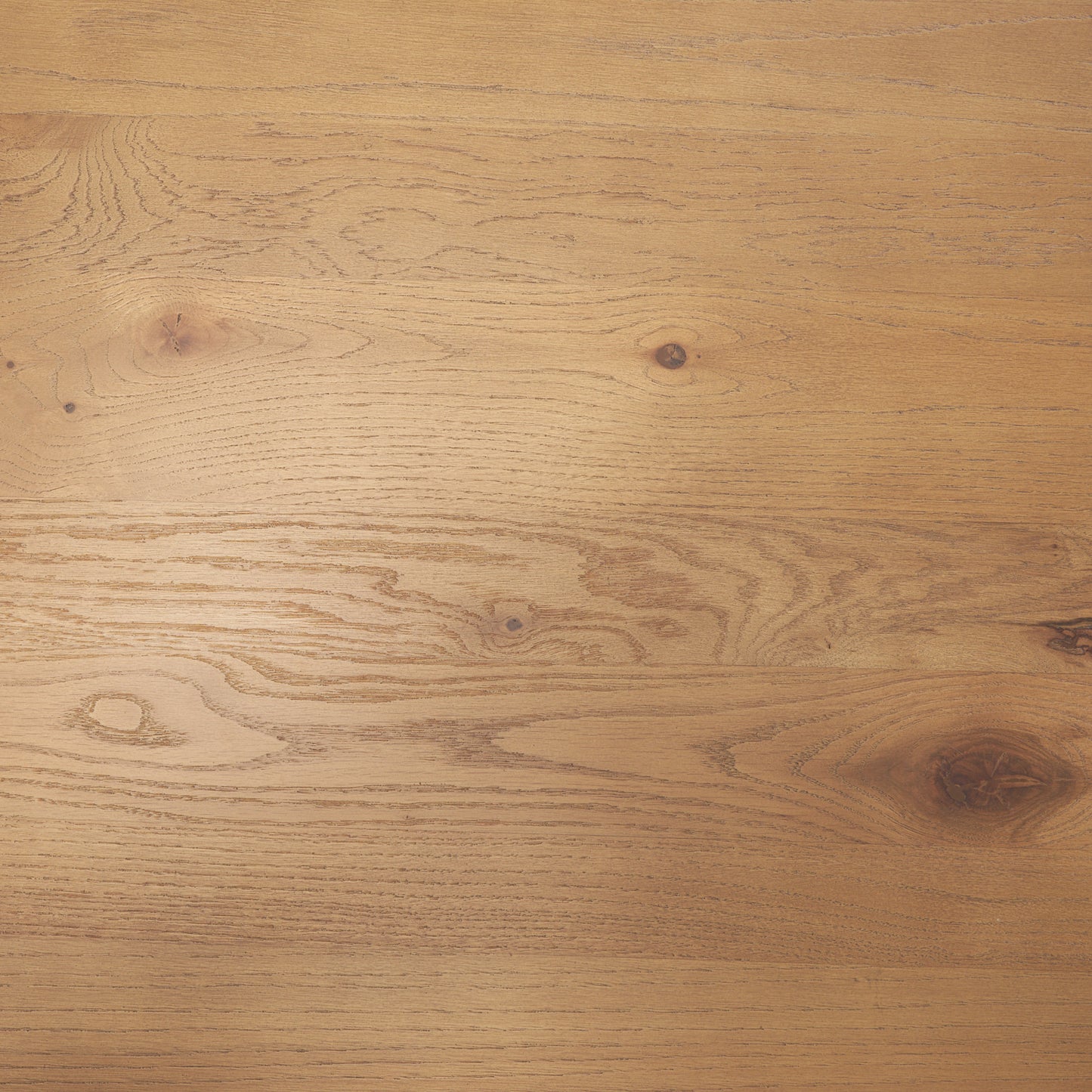 Suvan 84L Light Brown Rectangular Oak Wood Dining Table