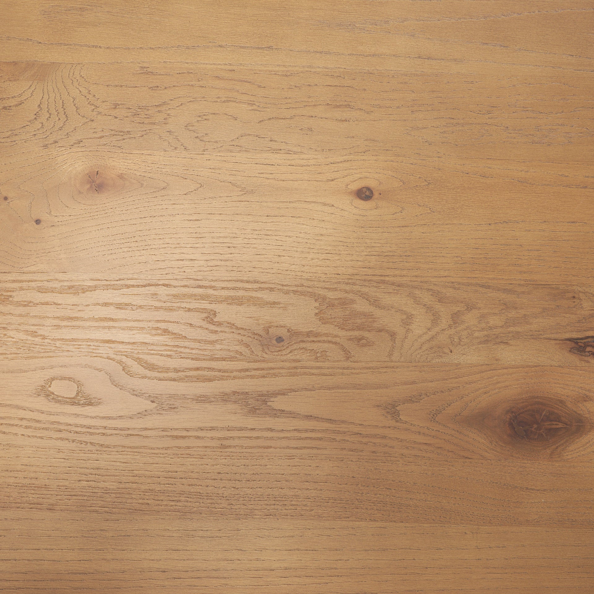 Suvan 84L Light Brown Rectangular Oak Wood Dining Table