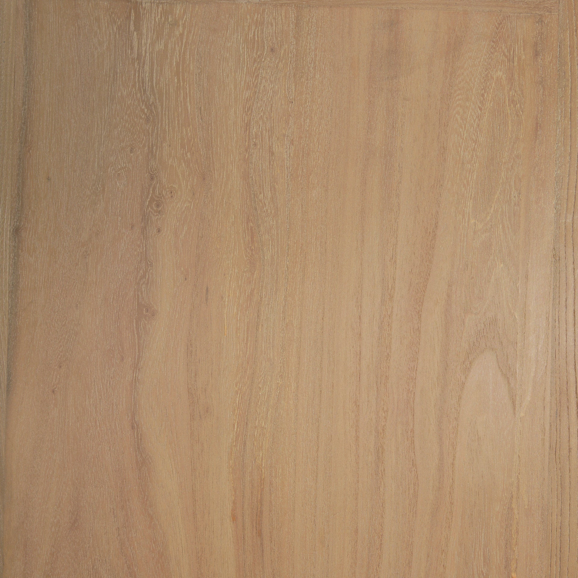 Callum Light Brown Elm Wood w/ Glass Doors  Arched Curio Cabinet