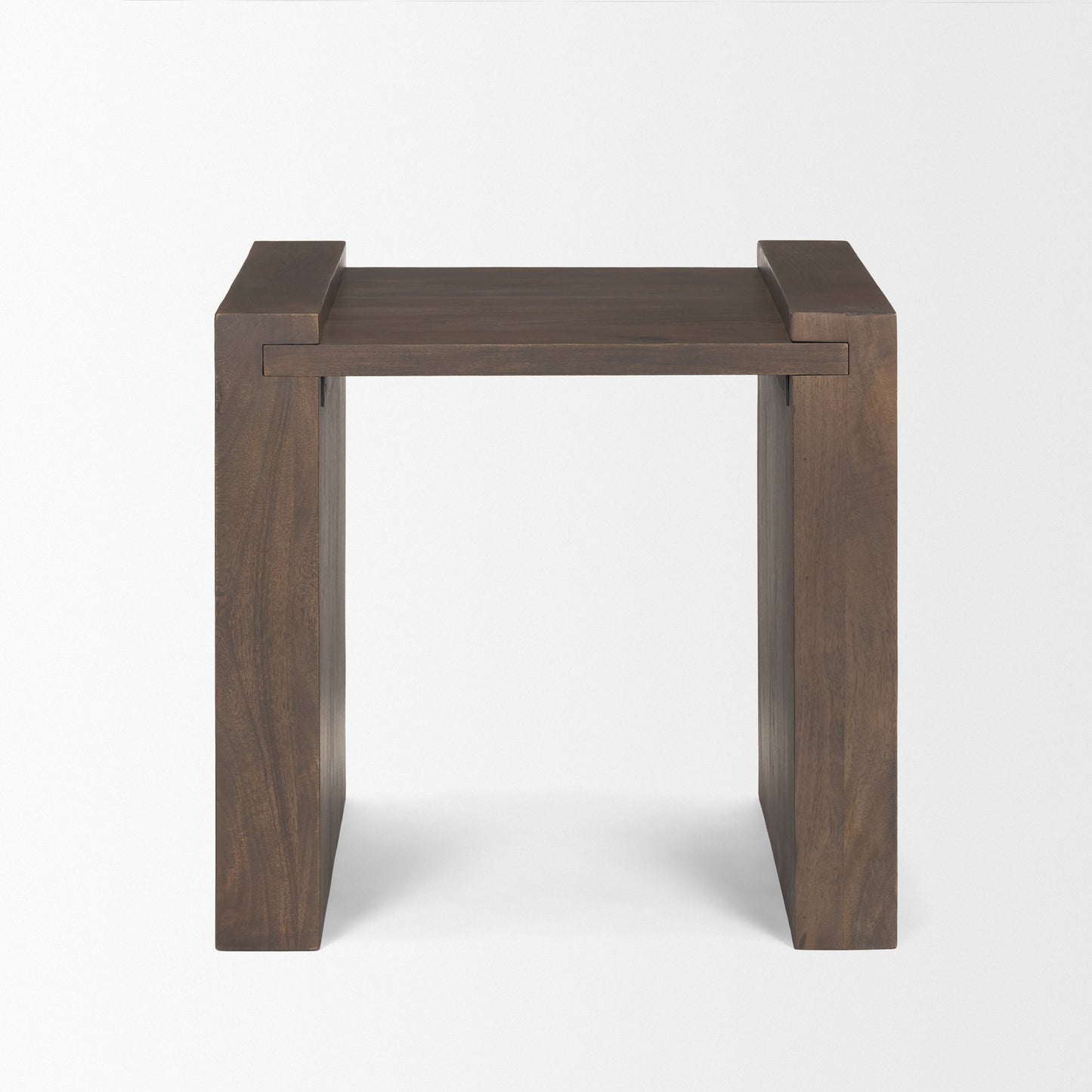 Wesson Accent Table Dark Brown Wood - accent-tables