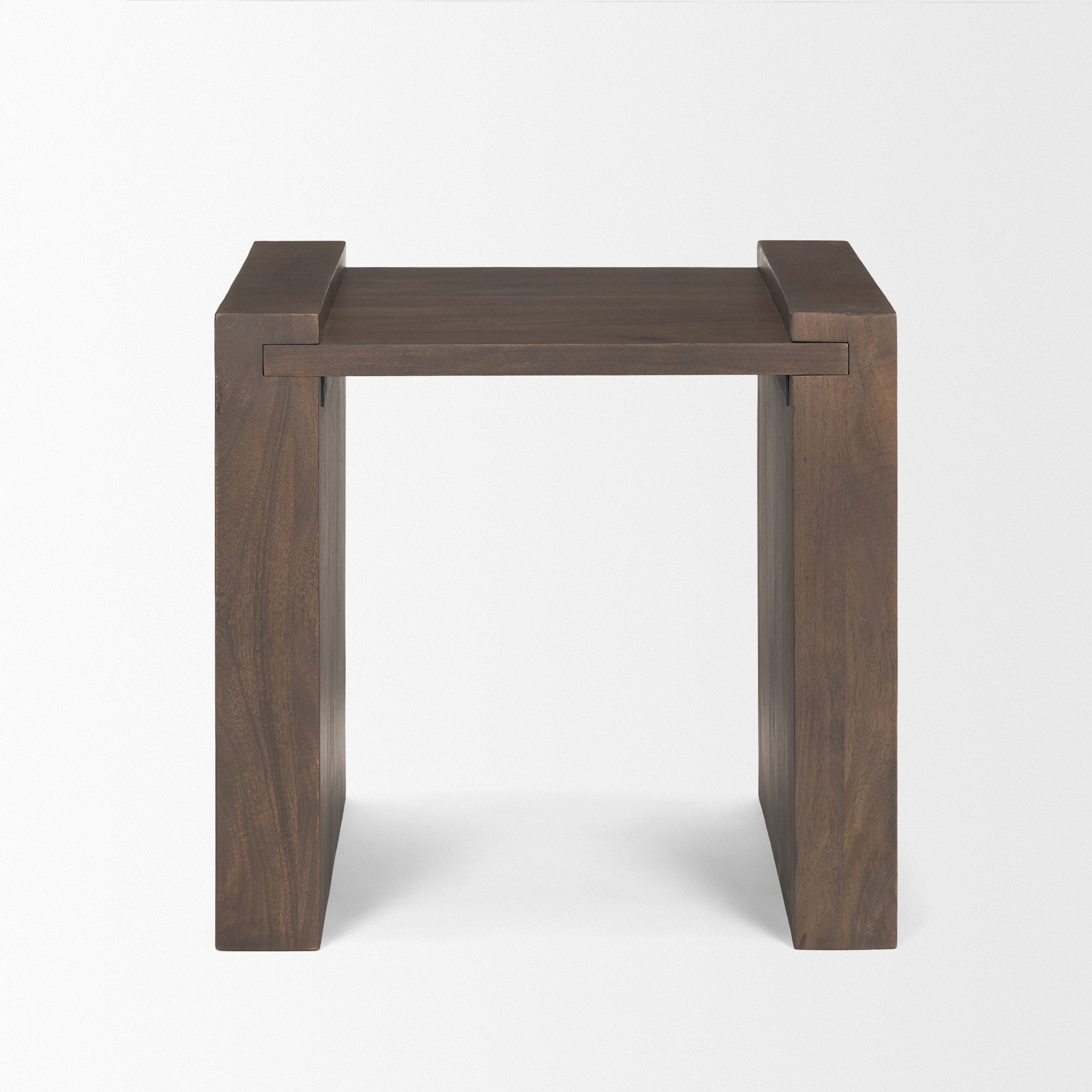 Wesson Accent Table Dark Brown Wood - accent-tables
