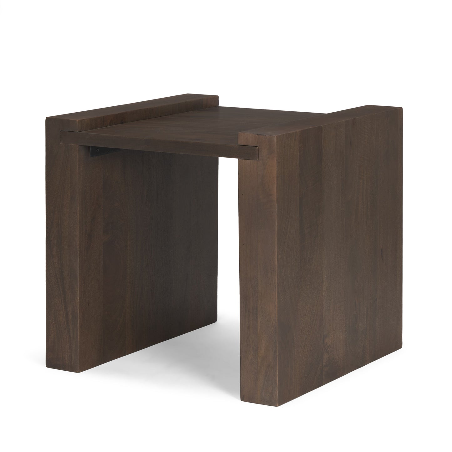 Wesson Accent Table Dark Brown Wood - accent-tables
