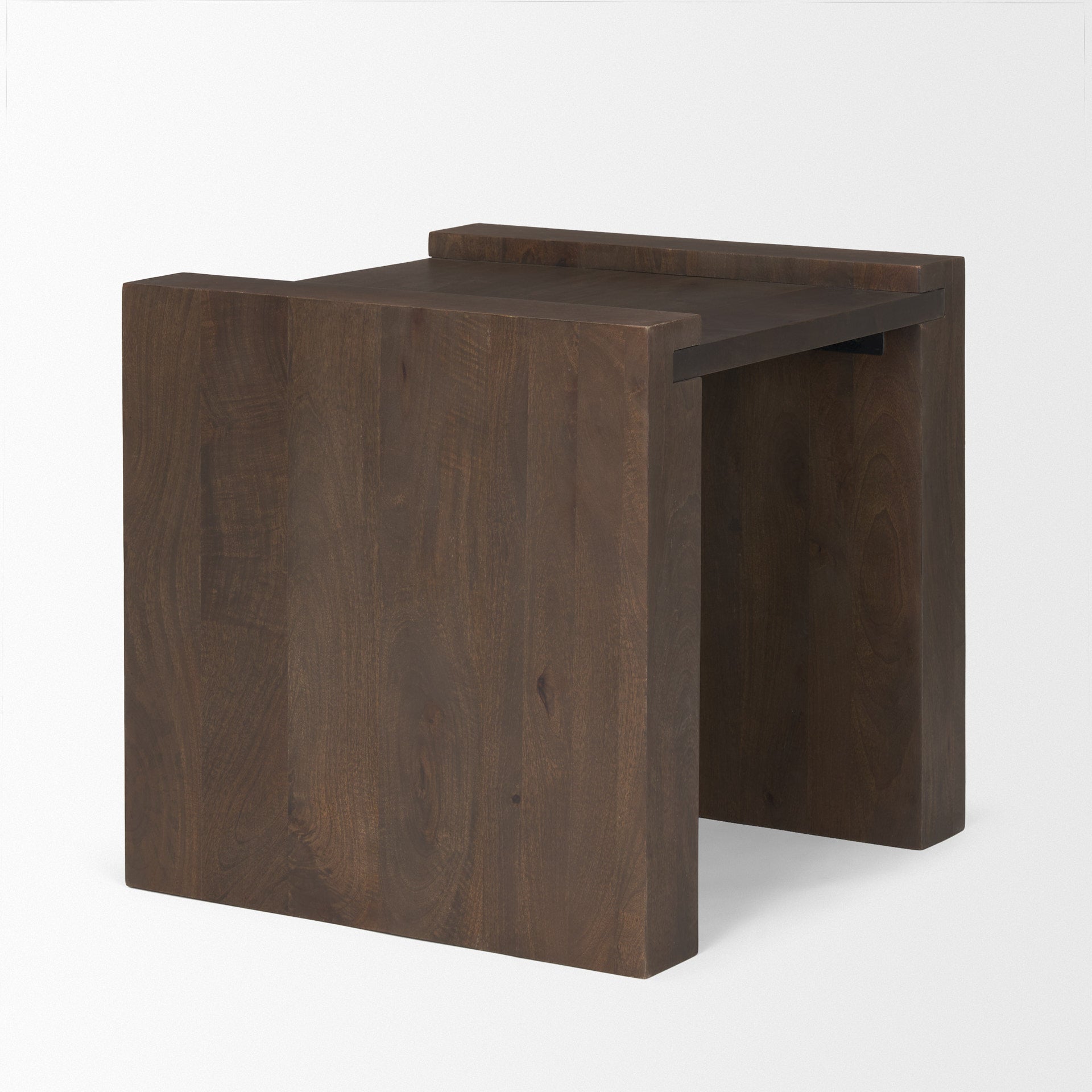 Wesson Accent Table Dark Brown Wood - accent-tables