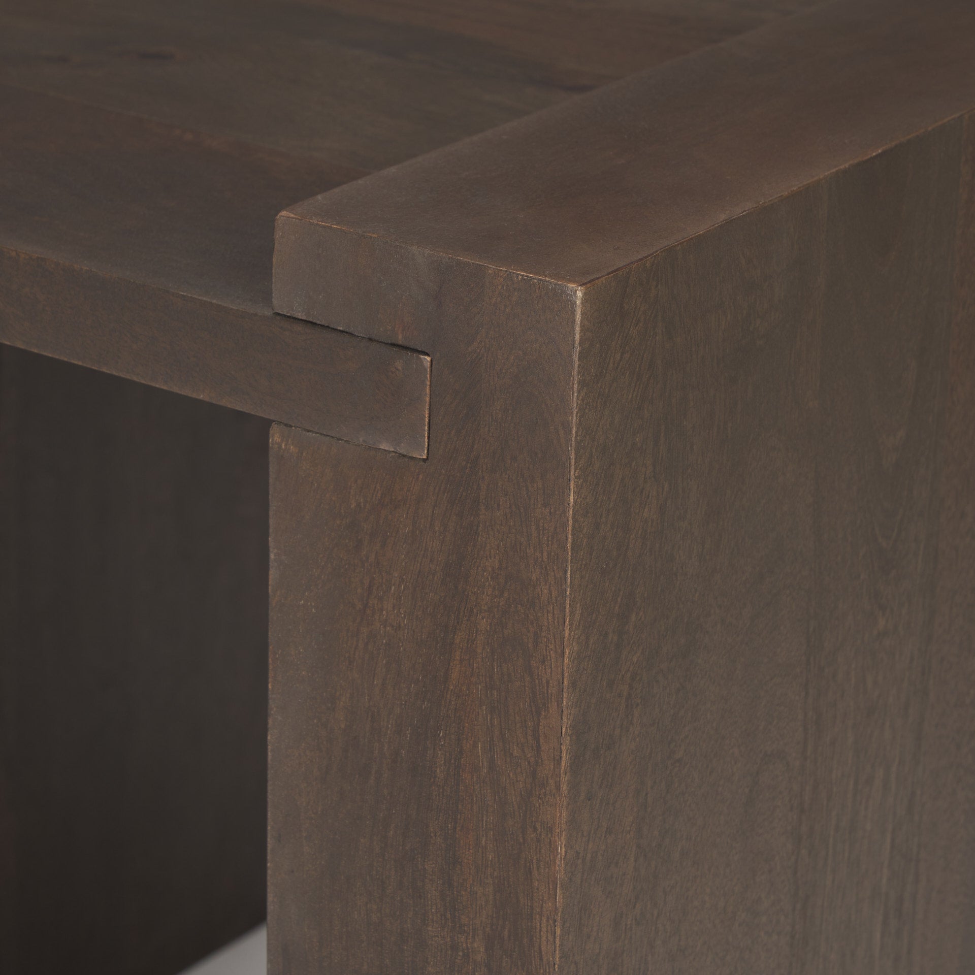 Wesson Accent Table Dark Brown Wood - accent-tables