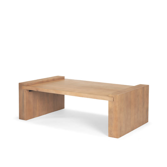 Wesson Coffee Table Light Brown Wood - coffee-tables