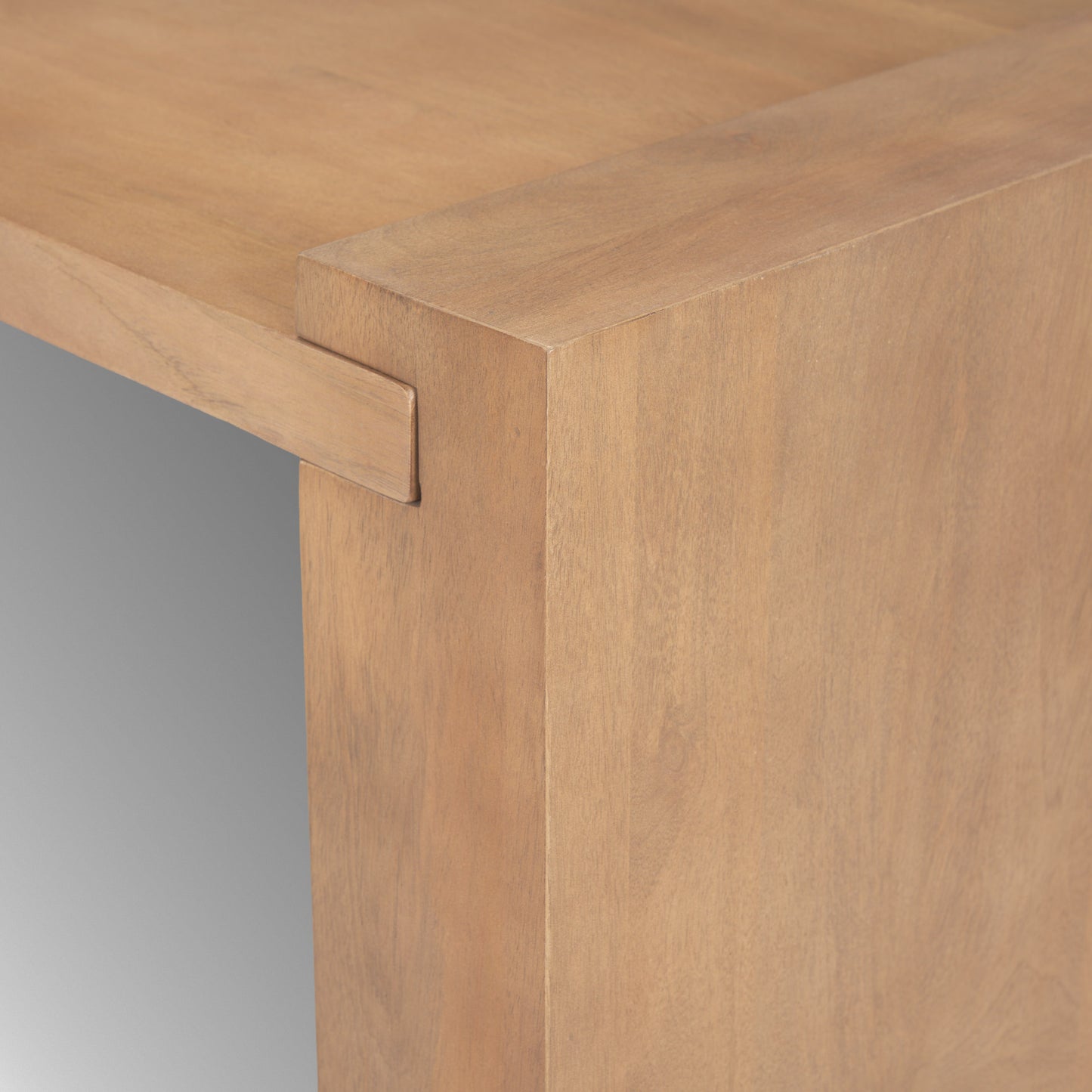 Wesson Coffee Table Light Brown Wood - coffee-tables
