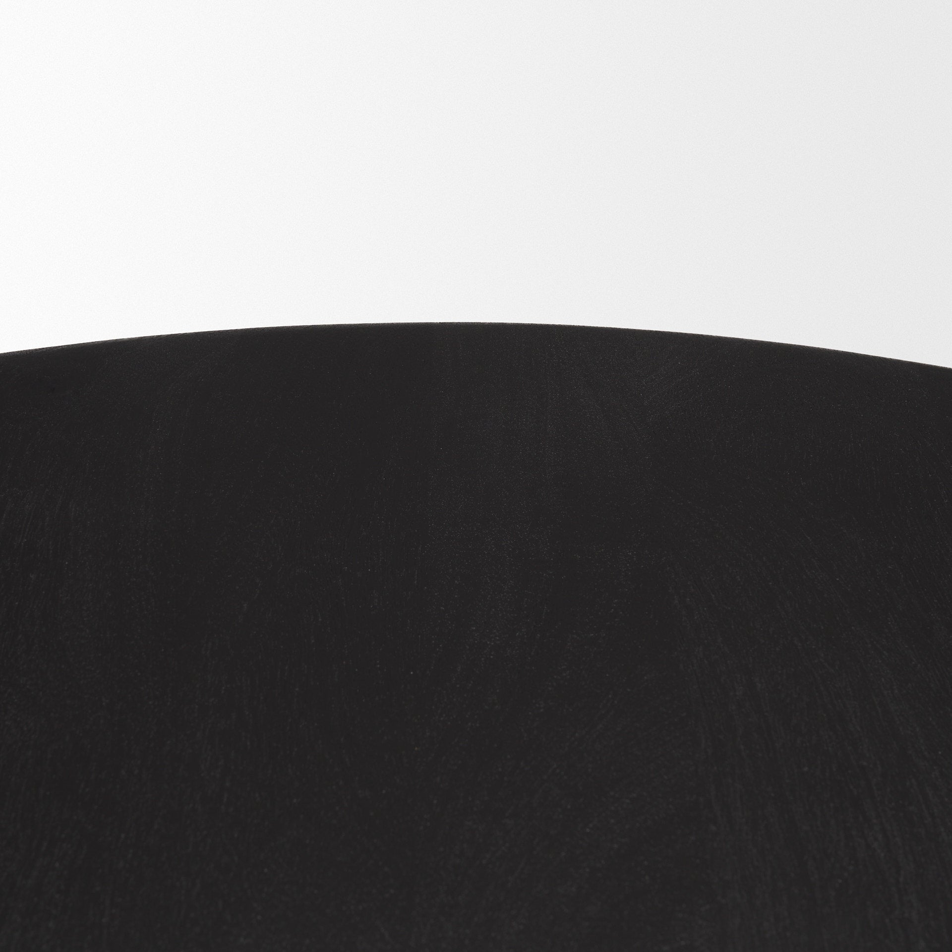 Soma Textured Black Mango Wood Round Dining Table