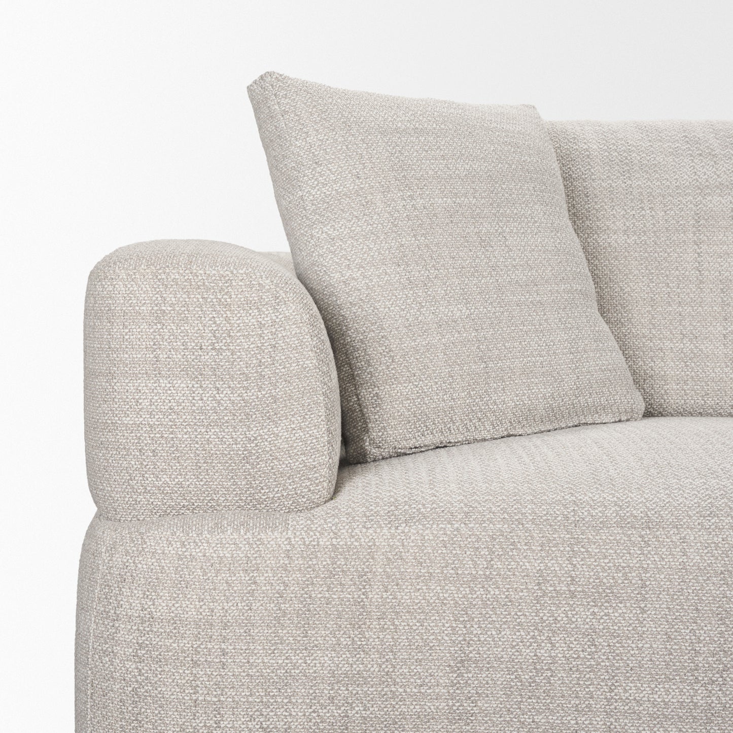 Warner Gray Two Piece Sofa Set