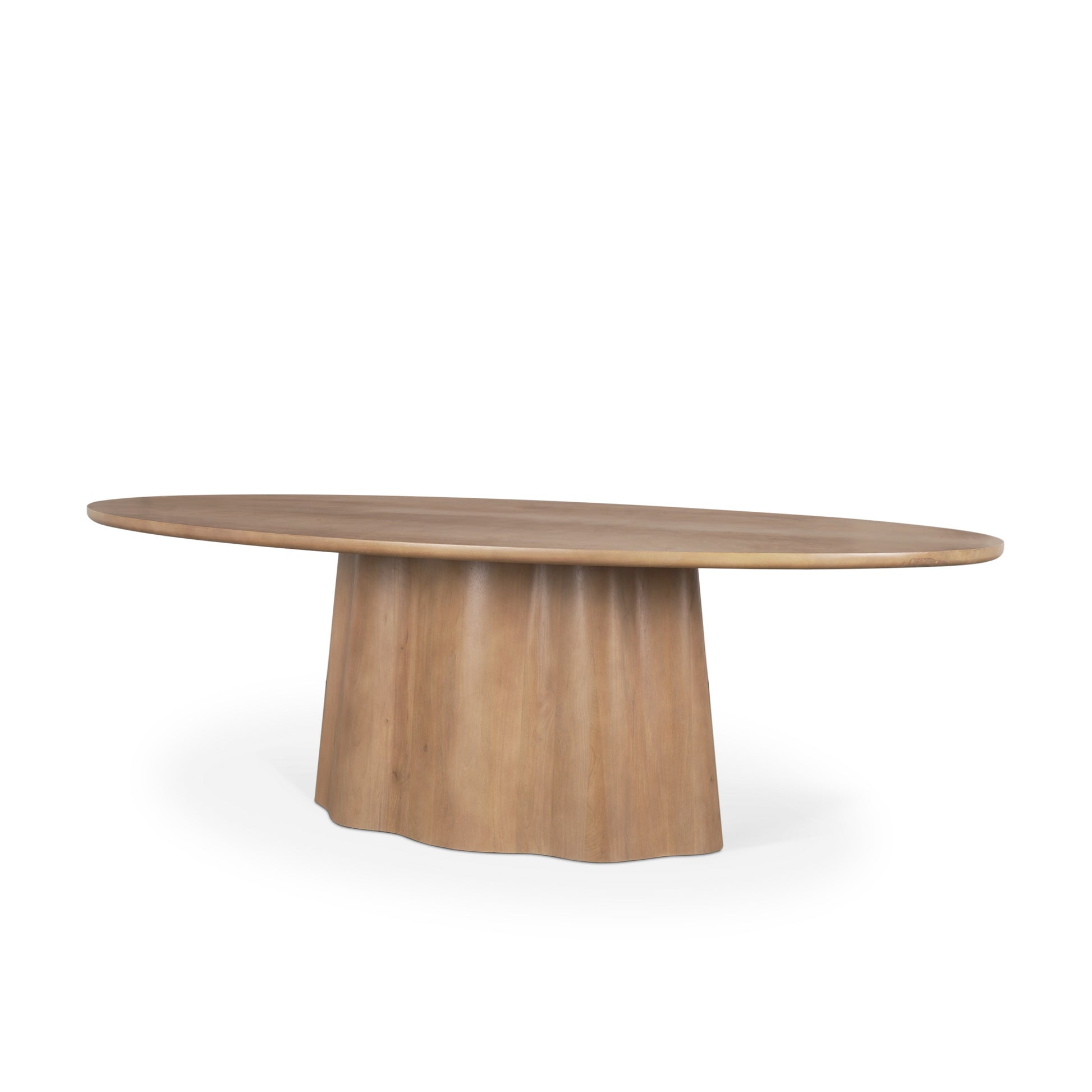 Jovani Oval Dining Table Light Brown | Wood | Oval - dining-table