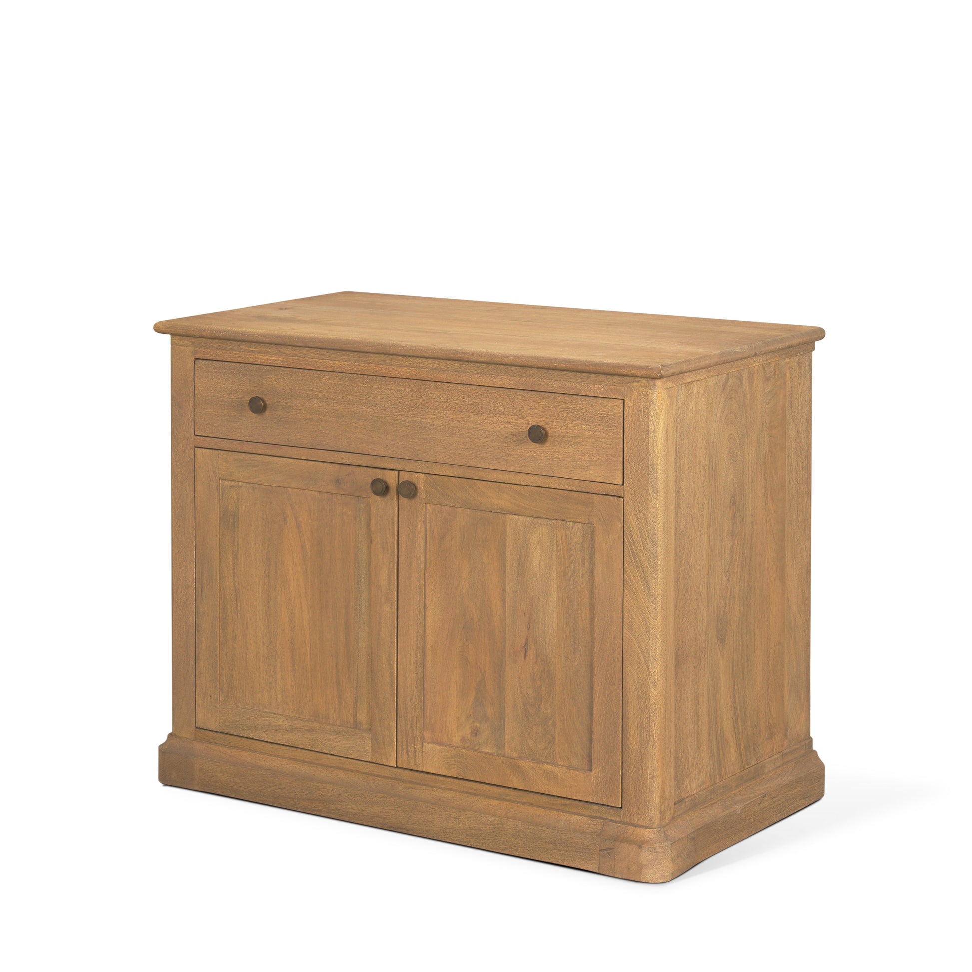 Braxton Accent Cabinet Light Brown | Dark Aged Brass - acc-chest-cabinets