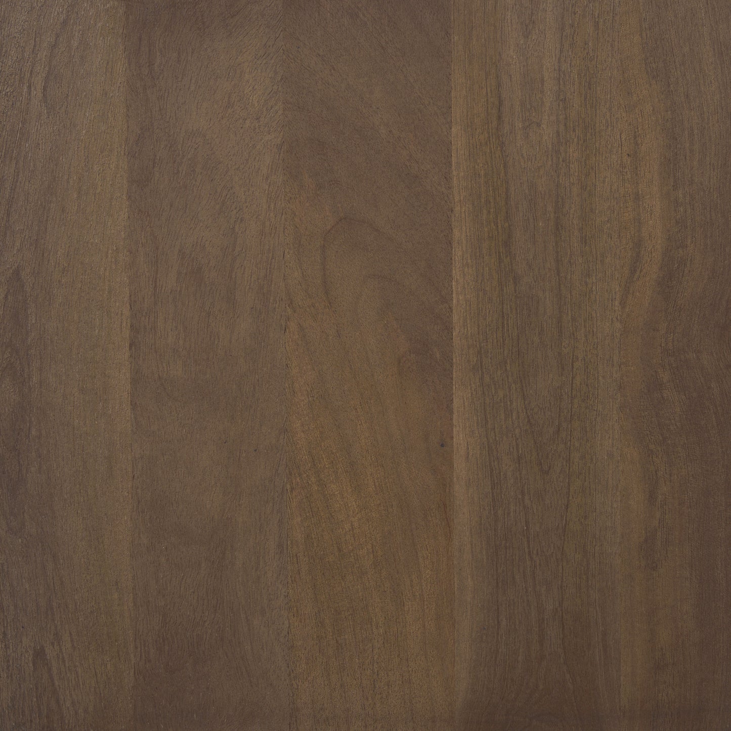 Baron Dark Brown Wood w/ Antiqued Aged Brass Metal 2-Door Open Shelving Unit