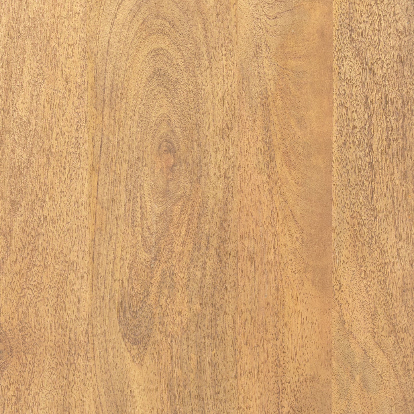 Baron 4-Door Light Brown Wood w/ Gunmetal Open Shelving Unit