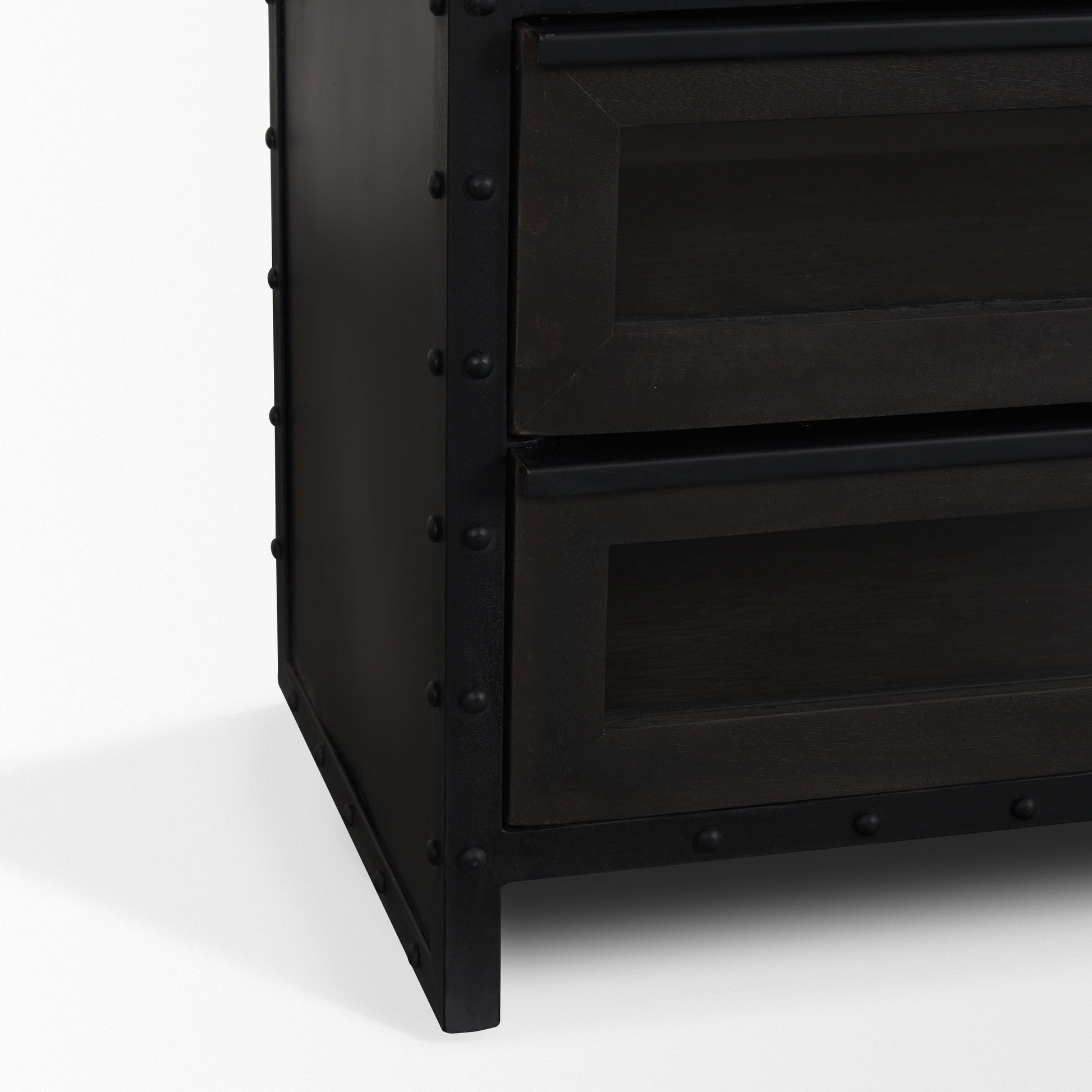Gehry Cabinet Black Metal - cabinets