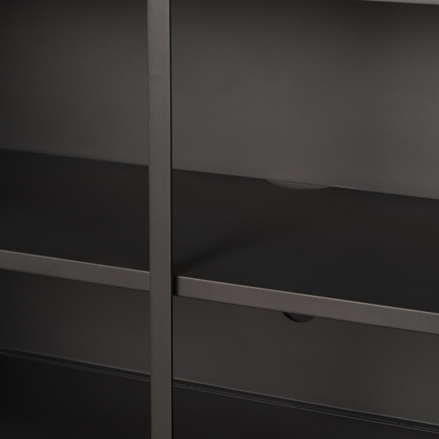 Roxdale Acid Washed Iron Metal Accent Cabinet