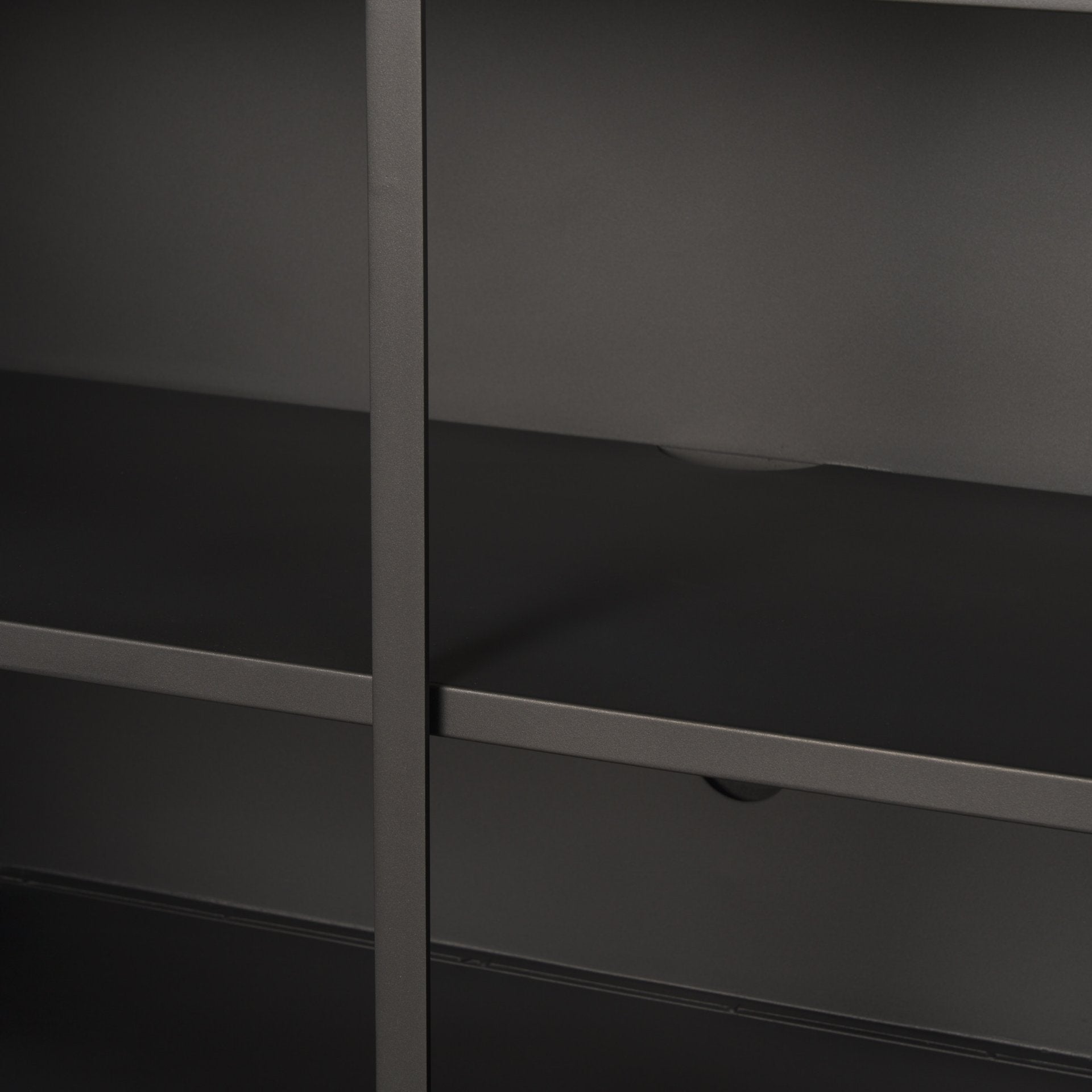 Roxdale Acid Washed Iron Metal Accent Cabinet
