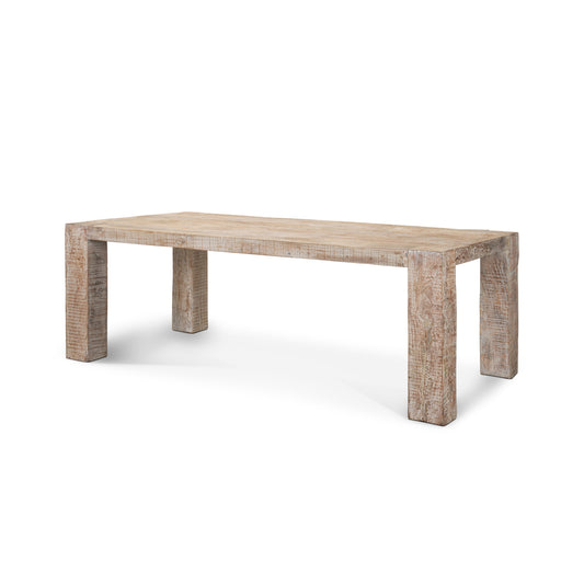 McArthur Dining Table White Wash | 84’’ - dining-table