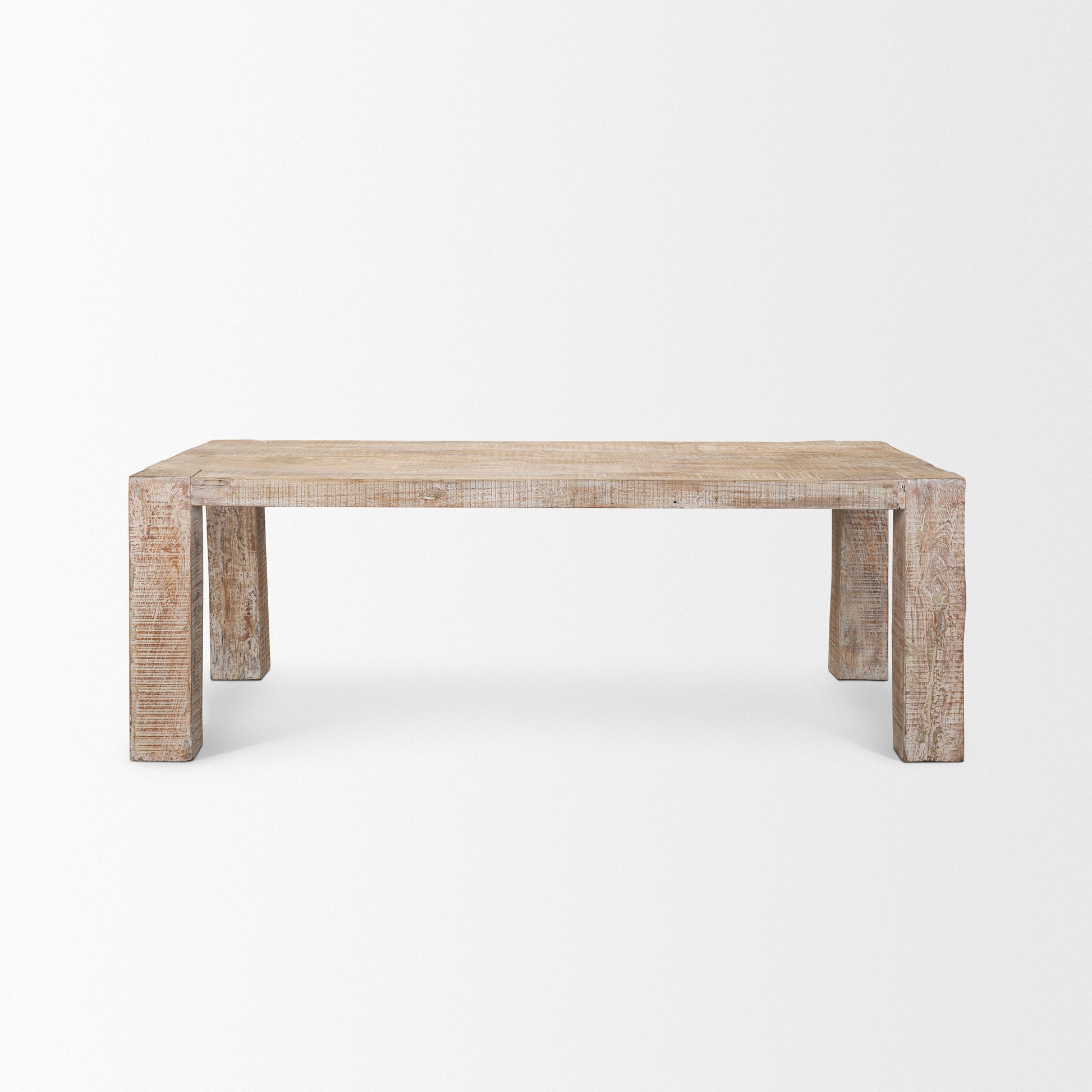 McArthur Dining Table White Wash | 84’’ - dining-table