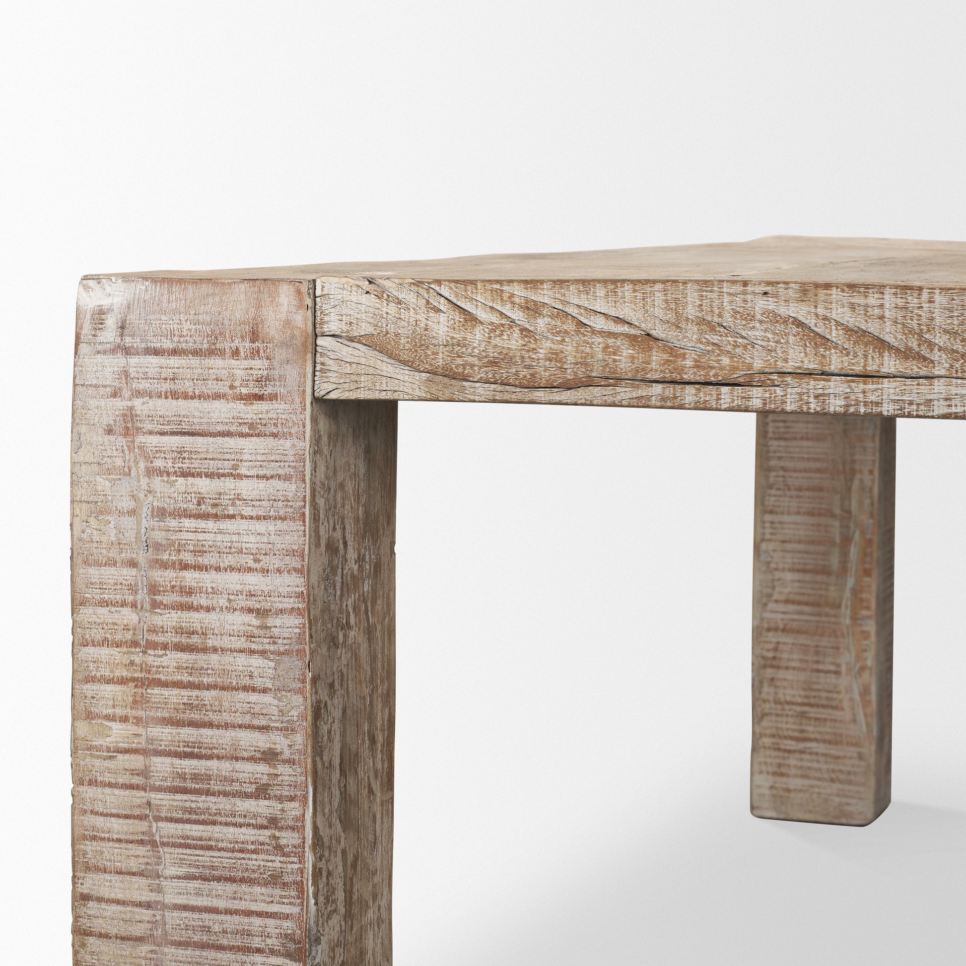 McArthur Dining Table White Wash | 84’’ - dining-table